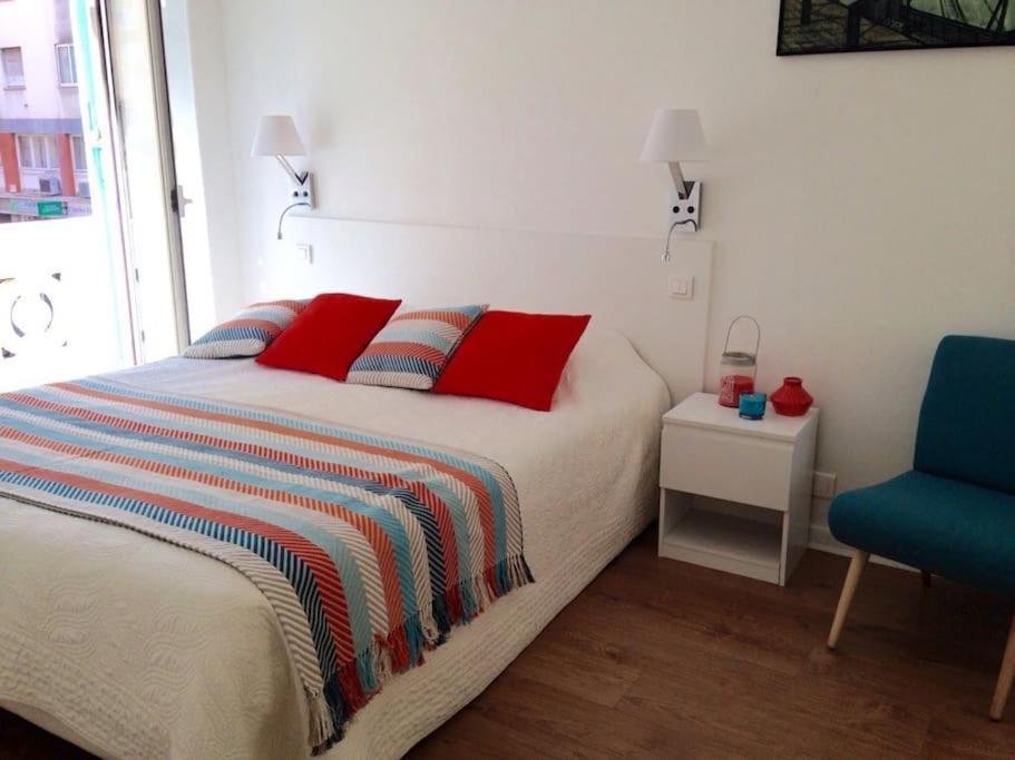 #28 1 Bdr Flat Ac Balcony Hper Central 10Mins To Beach & Old Town Ницца Экстерьер фото