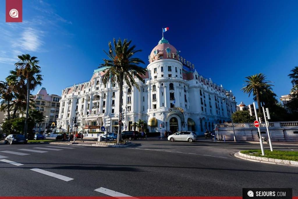 #28 1 Bdr Flat Ac Balcony Hper Central 10Mins To Beach & Old Town Ницца Экстерьер фото