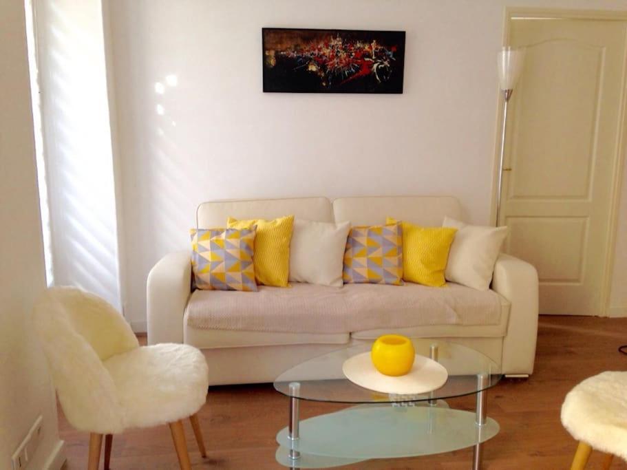 #28 1 Bdr Flat Ac Balcony Hper Central 10Mins To Beach & Old Town Ницца Экстерьер фото